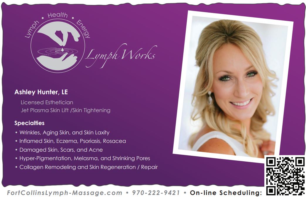 Ashley Hunter Esthitician LymphWorks